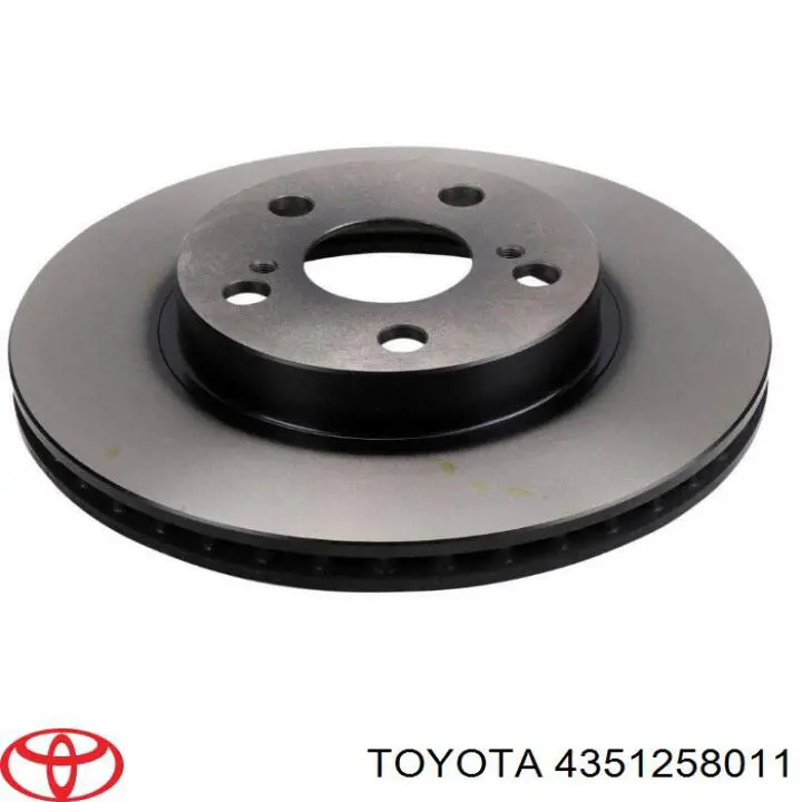 4351258011 Toyota диск тормозной передний
