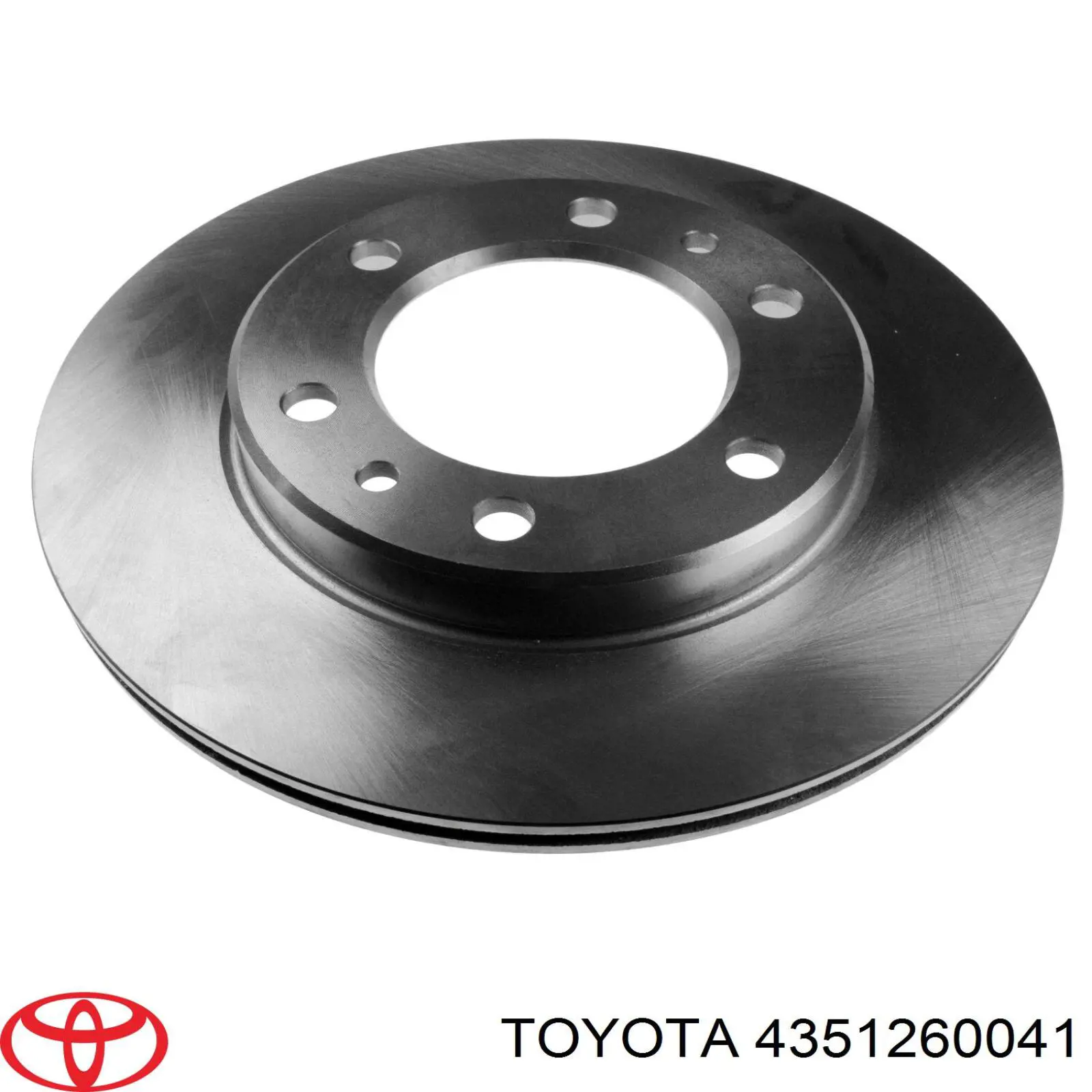 Передние тормозные диски 4351260041 Toyota