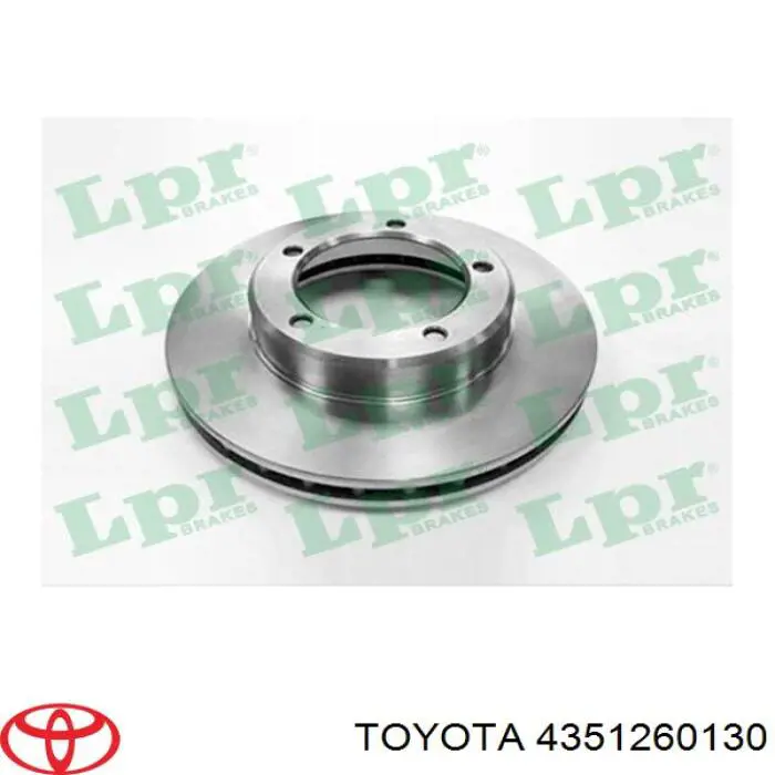 Тормоз дисковый передний Toyota 4351260130 цена, от 59.17 USD