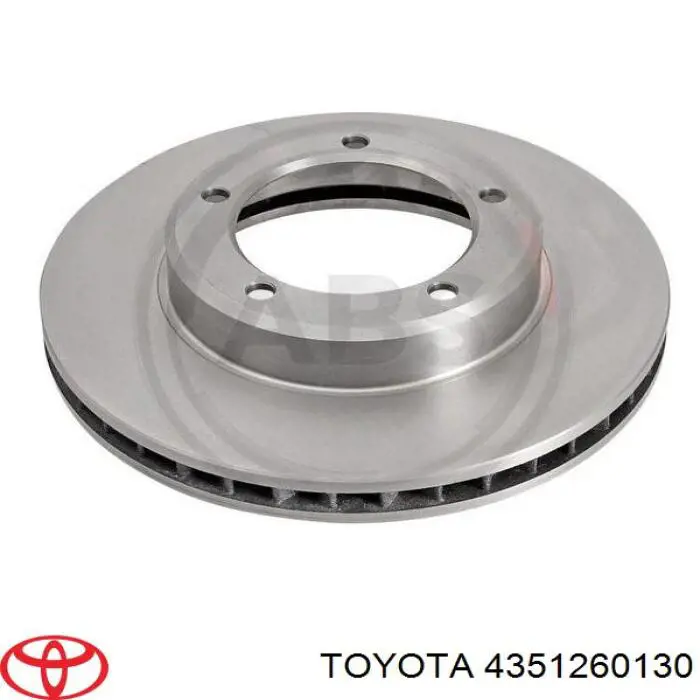 4351260130 Toyota диск тормозной передний