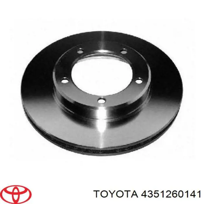 Передние тормозные диски 4351260141 Toyota