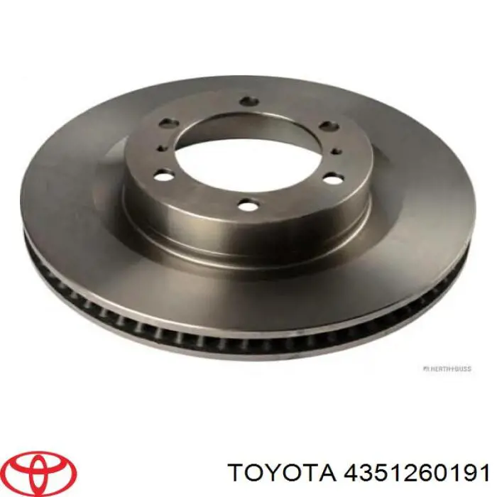Диск тормозной (Спереди) Toyota Land Cruiser Prado (J150) 09-24 / Lexus GX 09-23