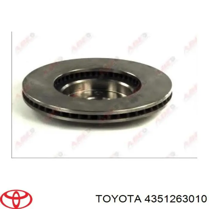Тормоз дисковый передний Toyota 4351263010 цена, от 39.56 USD