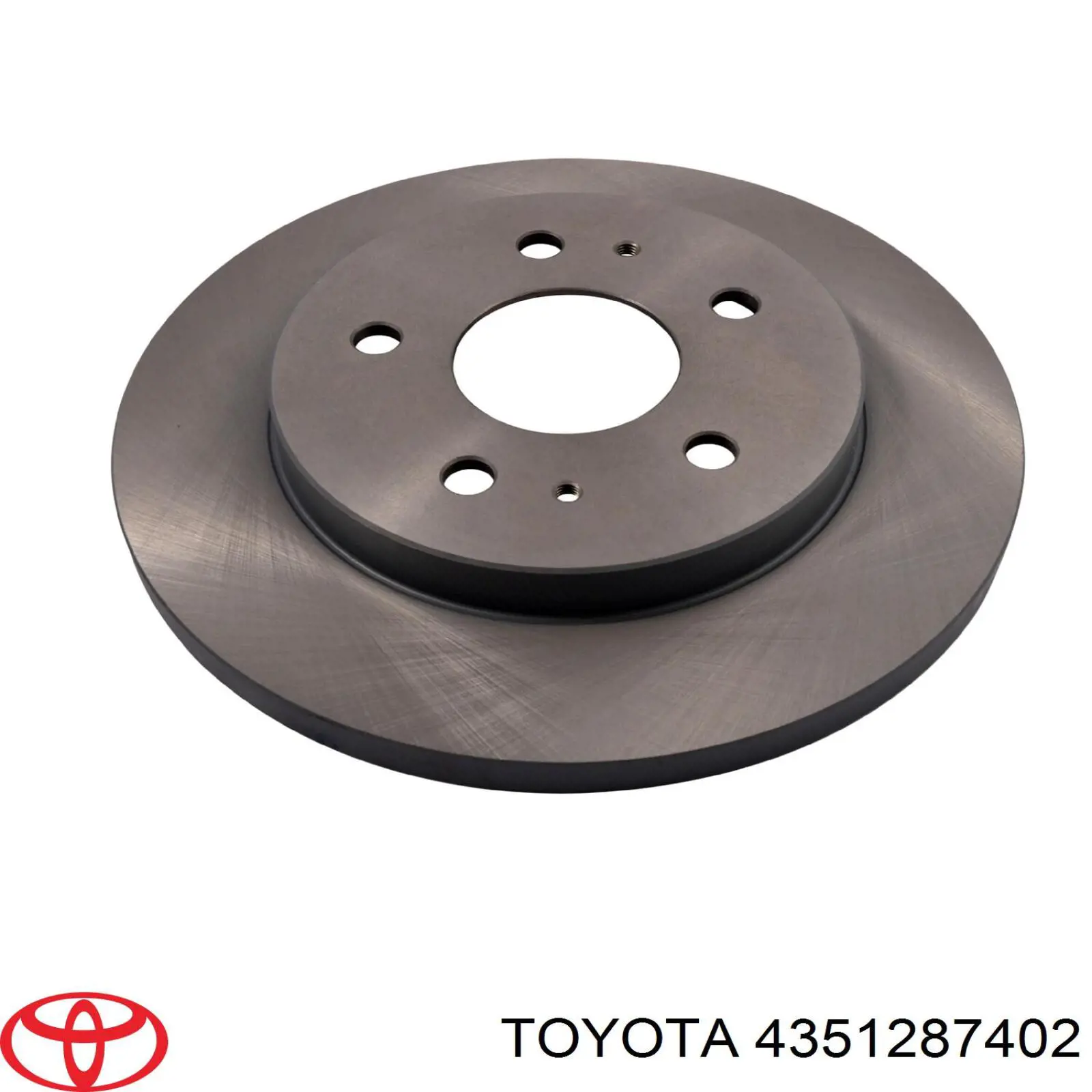 Передние тормозные диски 4351287402 Toyota