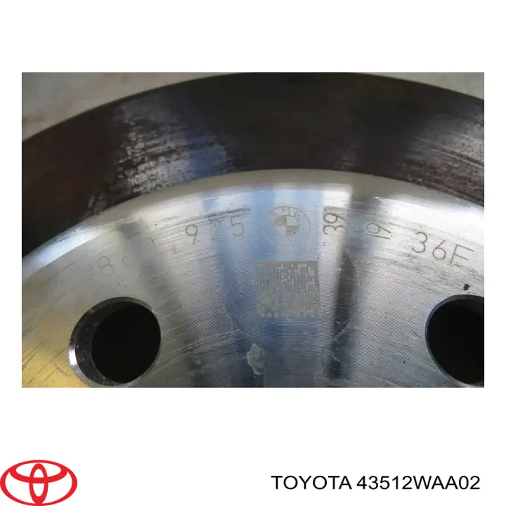 Купить 43512WAA02 Toyota Ротор тормозной