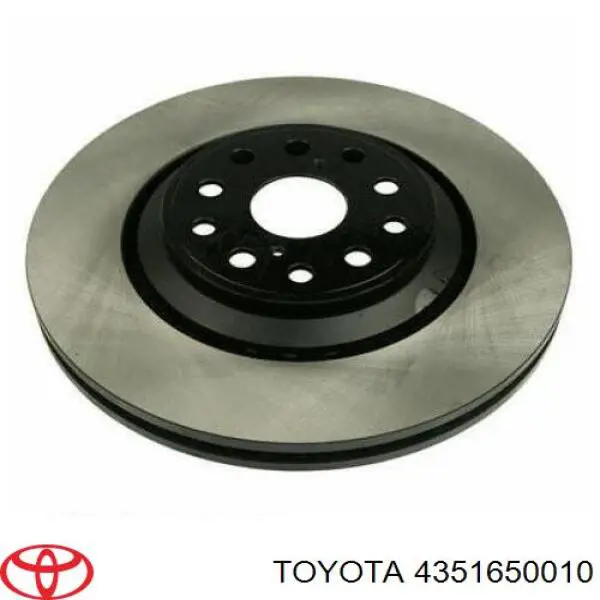 4351650010 Toyota disco do freio dianteiro