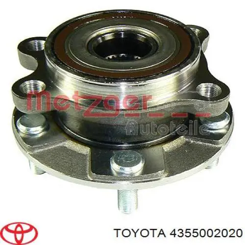 4355002020 Toyota Ступица колеса передняя