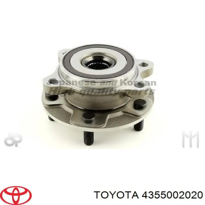 Купить 4355002020 Toyota Ступица переднего колеса
