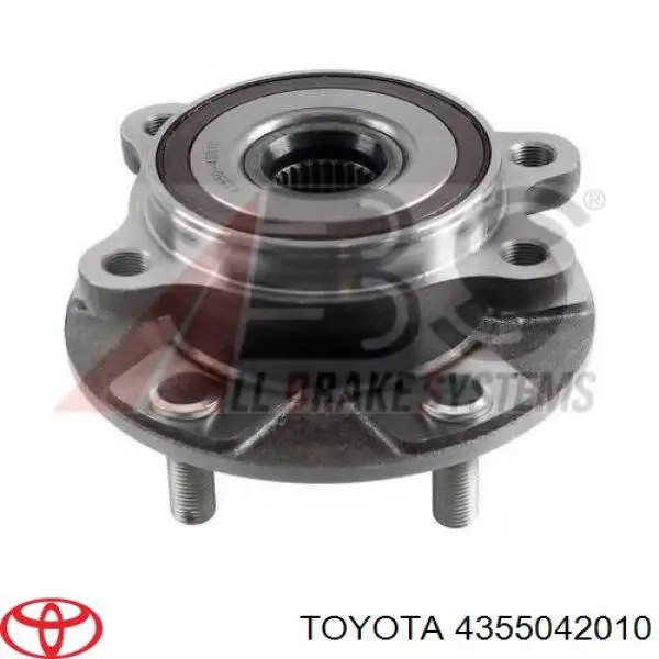 Ступица (передняя) Toyota 4355042010