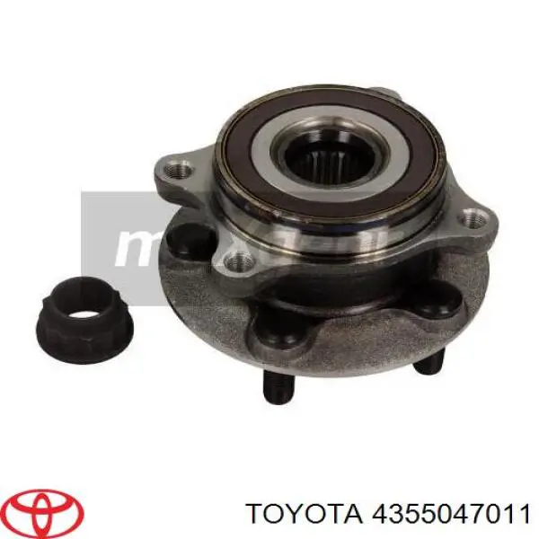 Купить 4355047011 Toyota Ступица переднего колеса