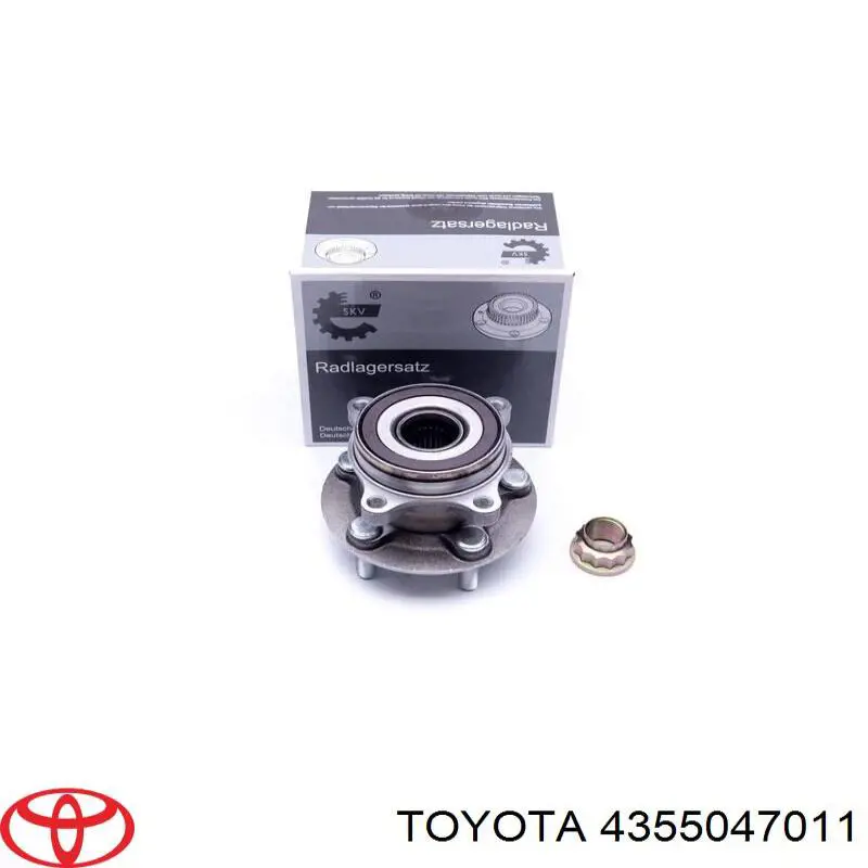 Ступица (передняя) Toyota 4355047011
