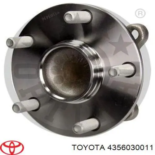 Ступица передняя TOYOTA 4356030011