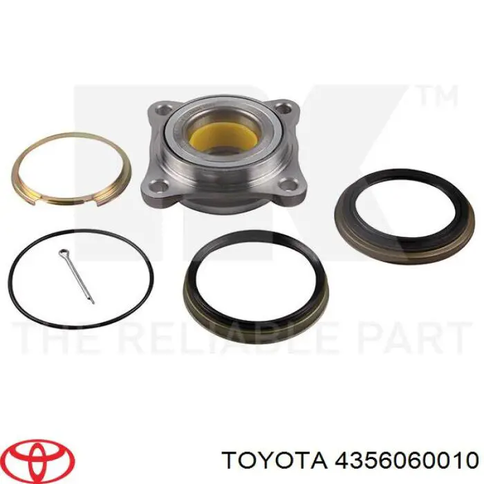 4356060010 Toyota Подшипник ступицы передней
