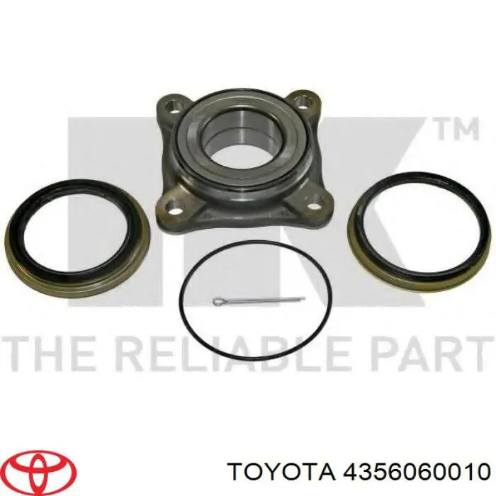 Комплект подшипника ступицы колеса Toyota 4356060010 цена, от 86.54 USD
