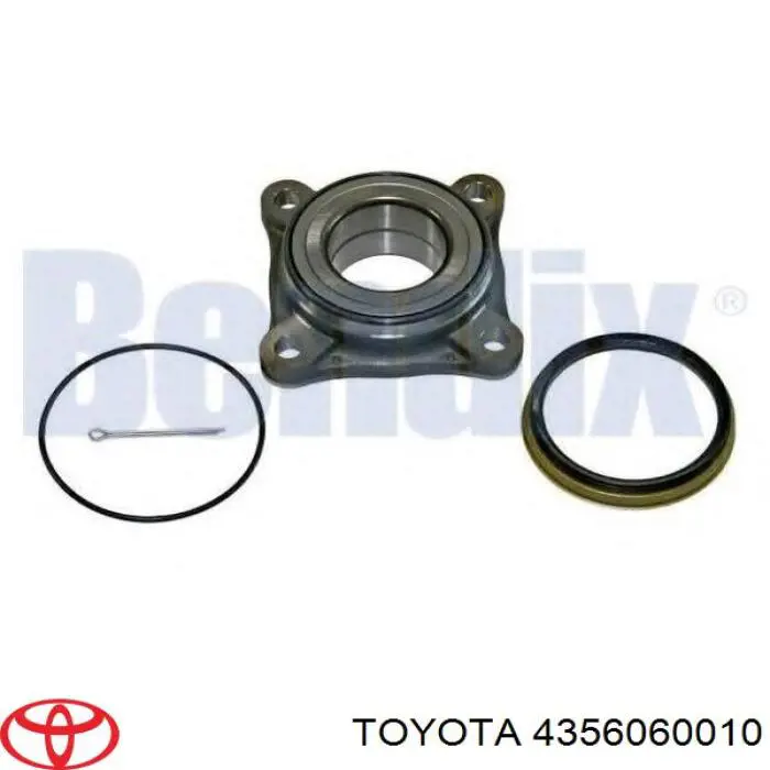 Ступичный подшипник передний Toyota 4356060010