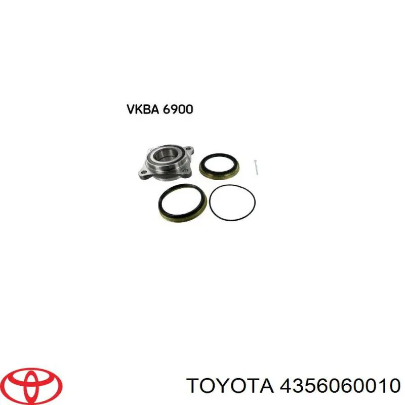 Купить 4356060010 Toyota Подшипник передней ступицы