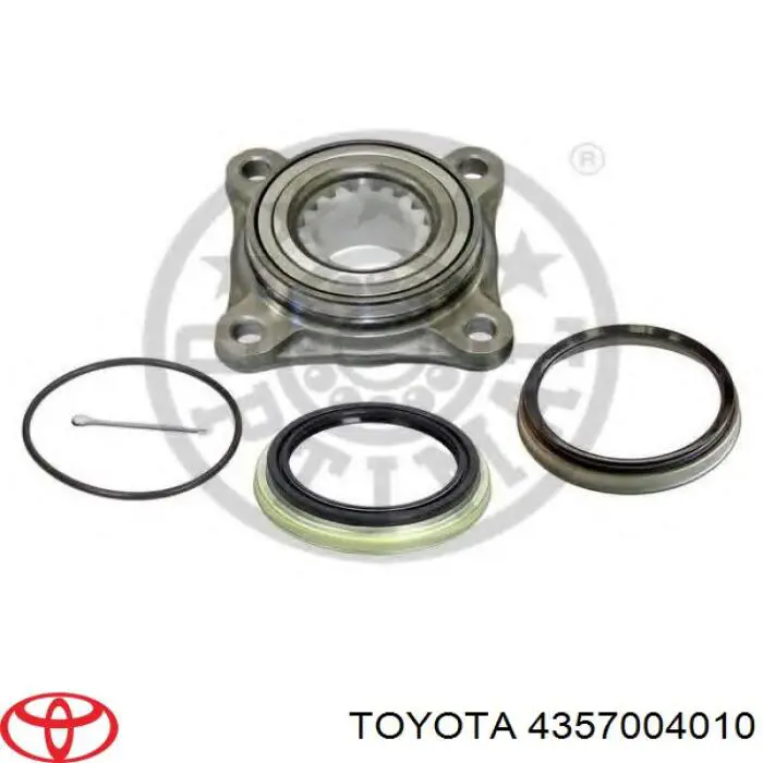 Подшипник ступицы передней TOYOTA 4357004010