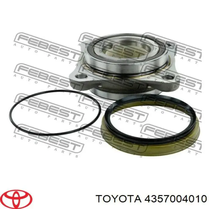 4357004010 Toyota Подшипник ступицы передней