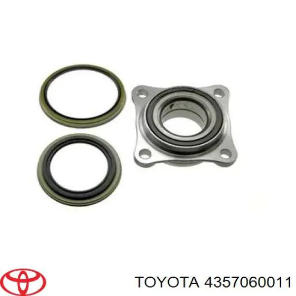 4357060011 TOYOTA Cojinete de rueda delantero original y equivalente