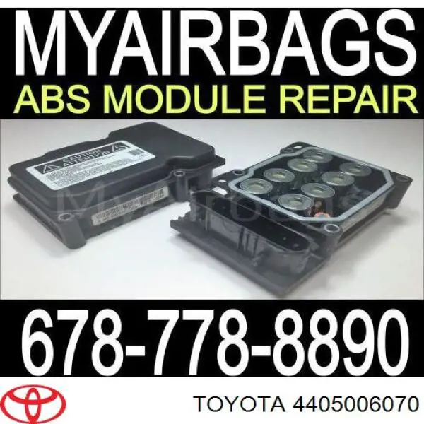 4405006070 Toyota unidade hidráulico de controlo abs