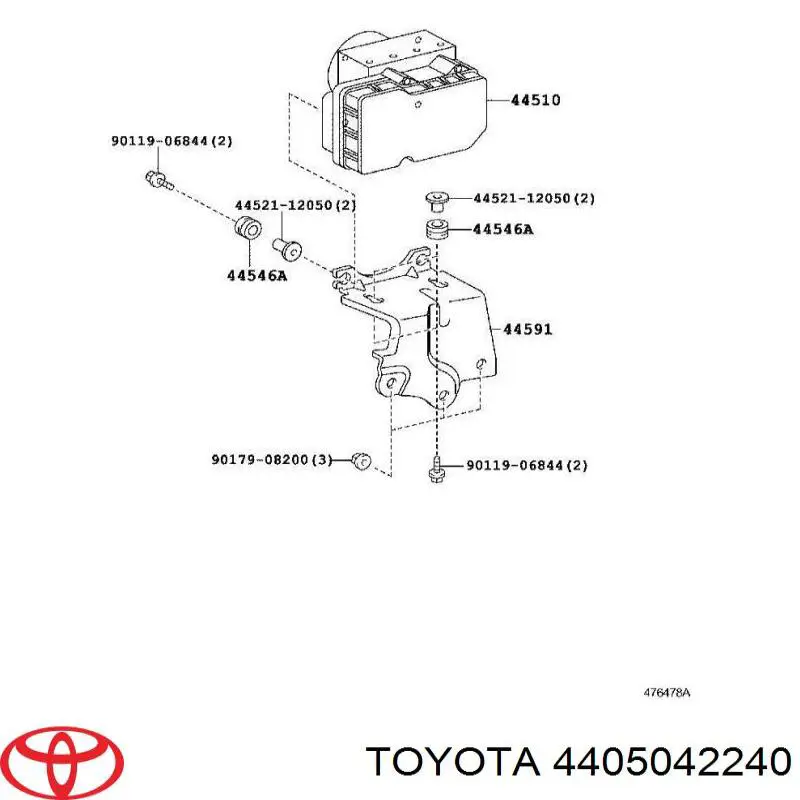 4405042240 Toyota 