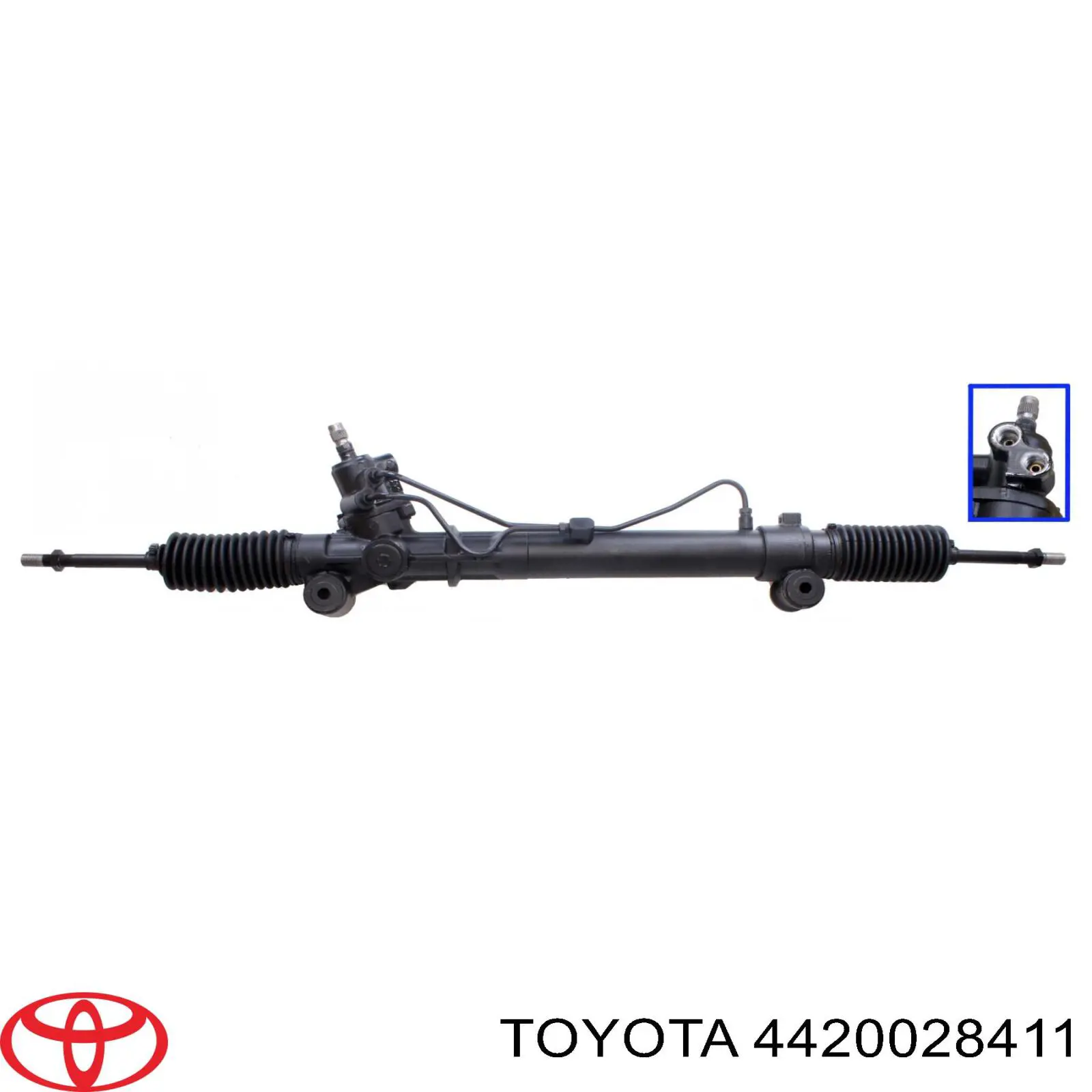 4420028411 Toyota cremalheira da direção