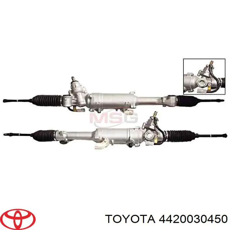 4420030450 Toyota Управление рулевое в сборе