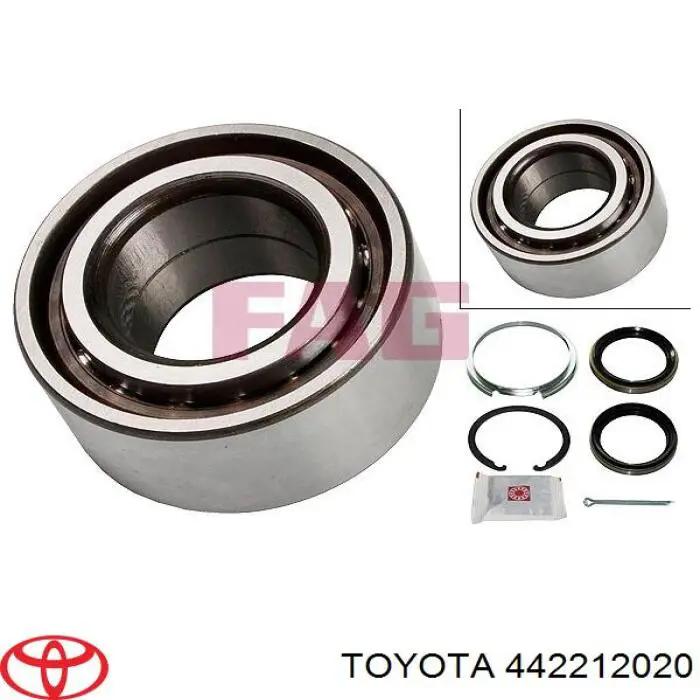 Сальник передней ступицы 442212020 Toyota