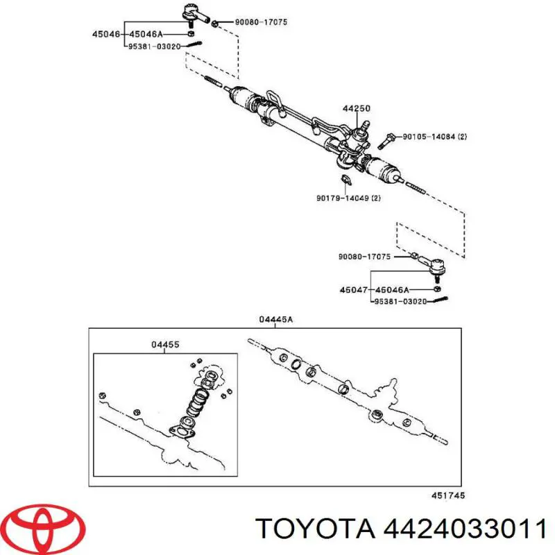  4424033011 Toyota