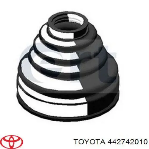 442742010 Toyota пыльники шрусов передней полуоси, комплект