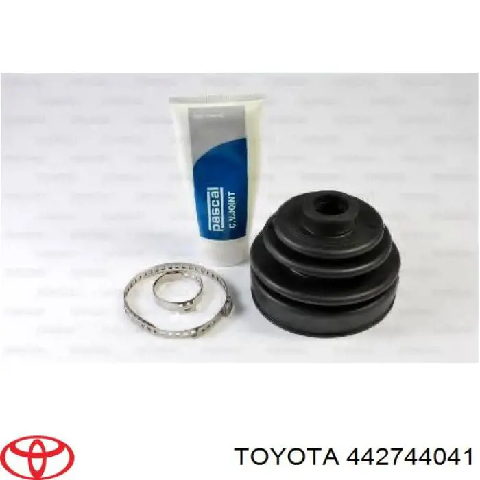 0442744041 Toyota Пыльники шарниров угловых скоростей передних, комплект