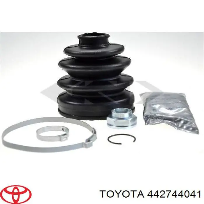 Пыльники ШРУСов передней полуоси, комплект Toyota 0442744041 цена, от 19.17 USD