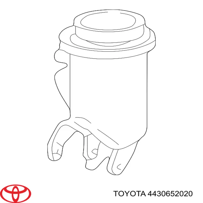 Купить 4430652020 Toyota Бачок насоса гидроусилителя руля