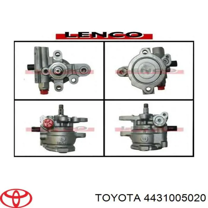 Купить 4431005020 Toyota Насос рулевого управления