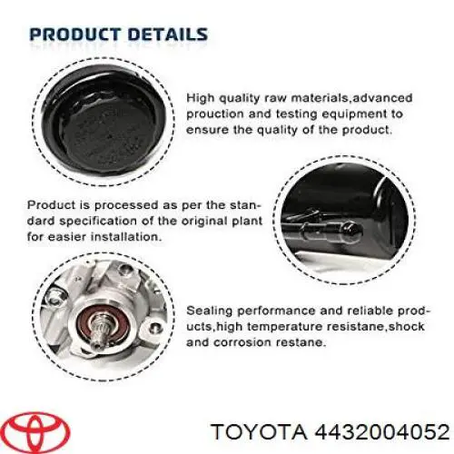 Насос ГУР 4432004052 Toyota