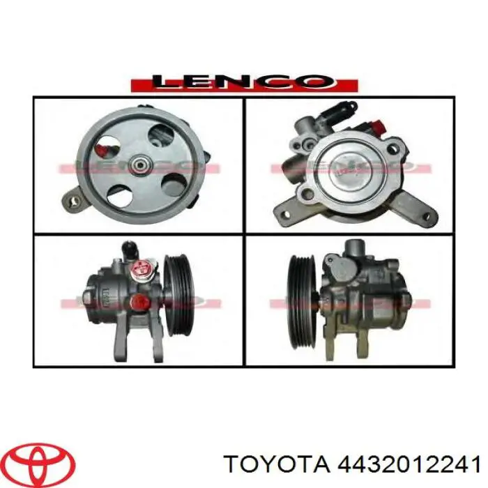 Насос ГУР 4432012241 Toyota