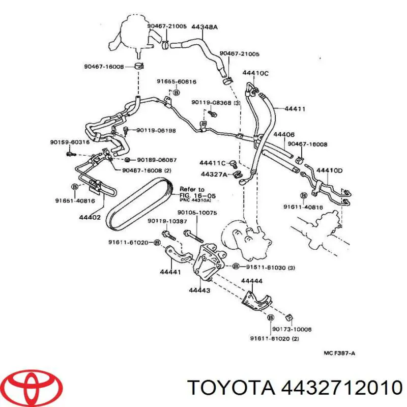  Toyota 4432712010 цена, от 3.48 USD