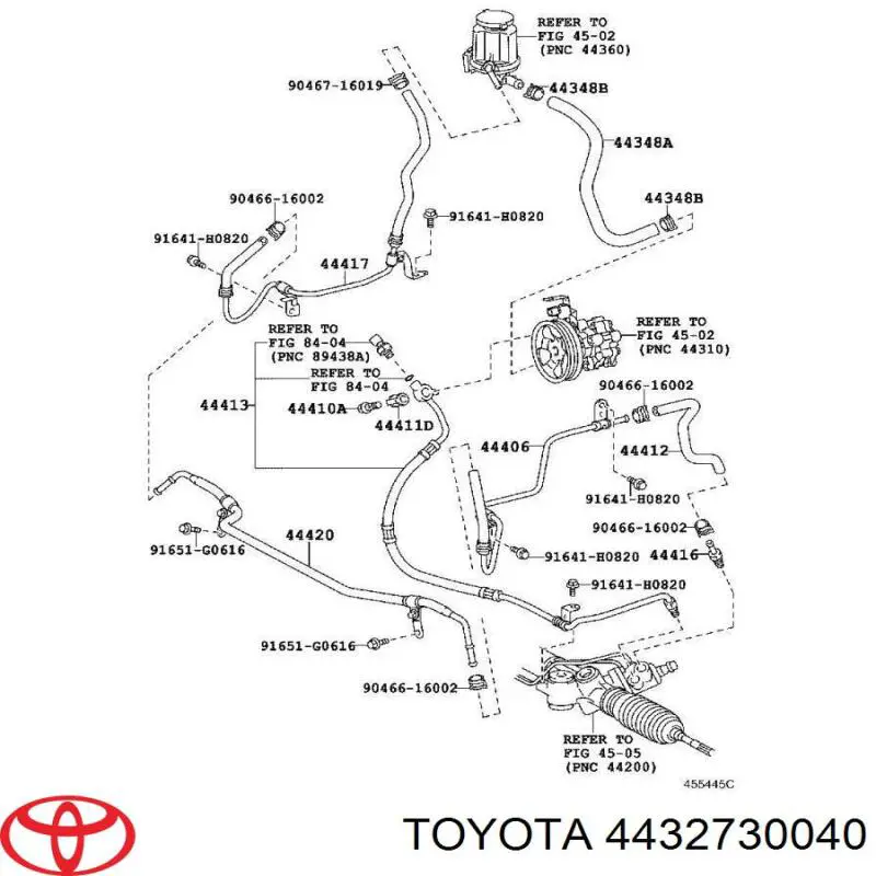  4432730040 Toyota