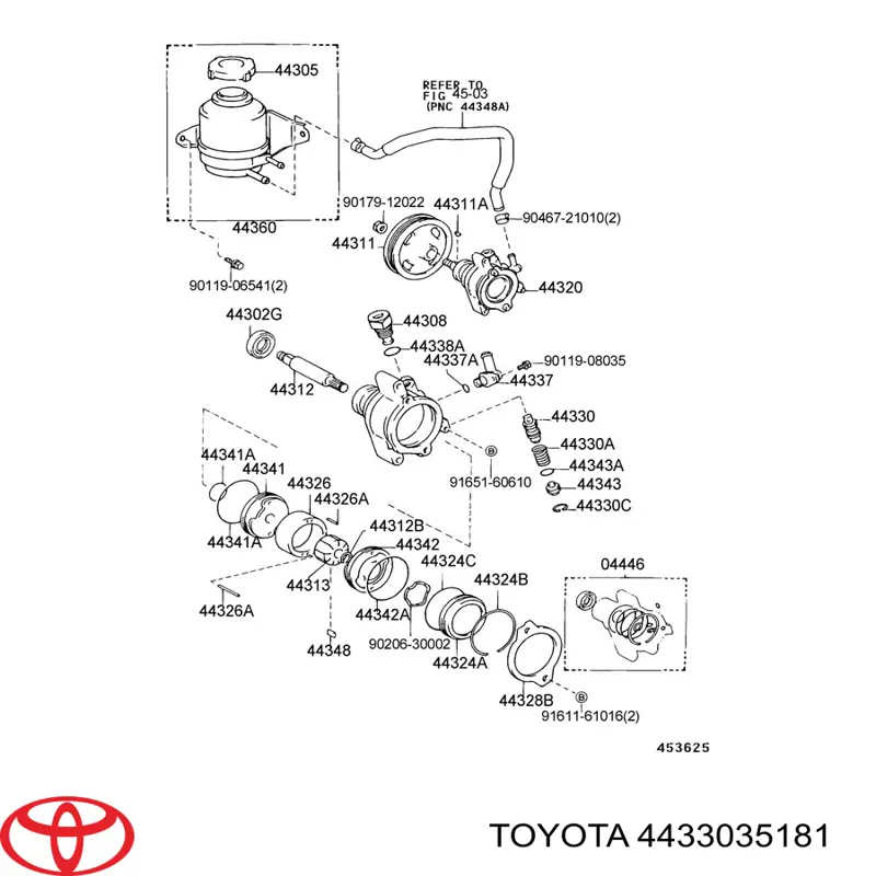 4433035181 Toyota 