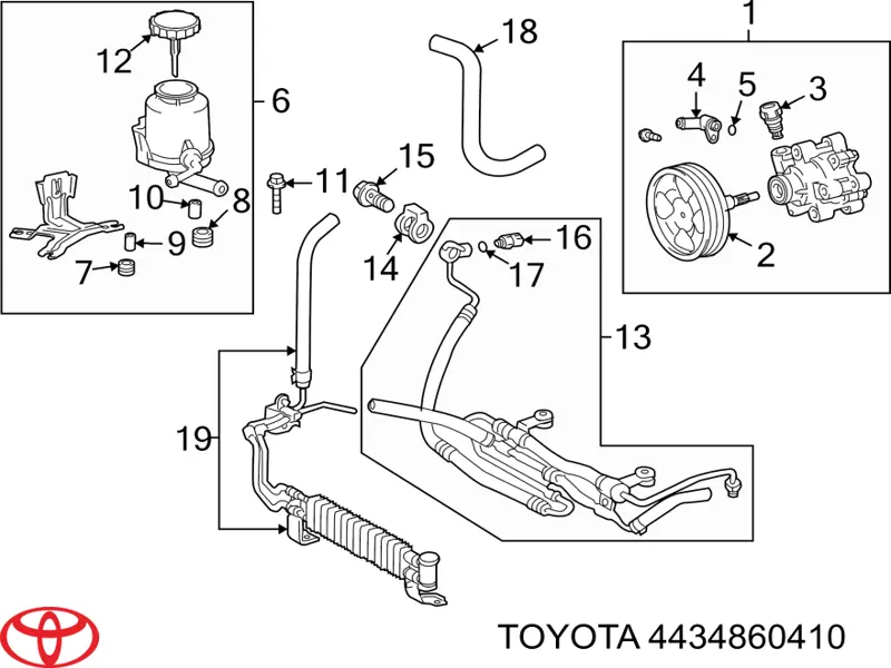 4434860410 Toyota 