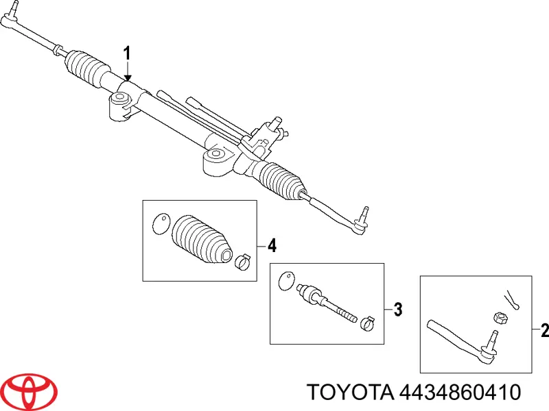 Купить 4434860410 Toyota 