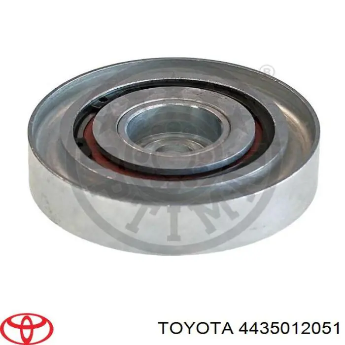 Rodillo, correa trapecial poli V 4435012051 Toyota