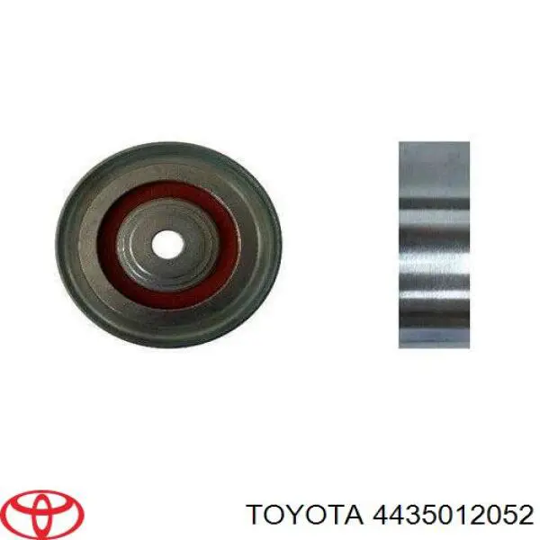 Rodillo, correa trapecial poli V 4435012052 Toyota