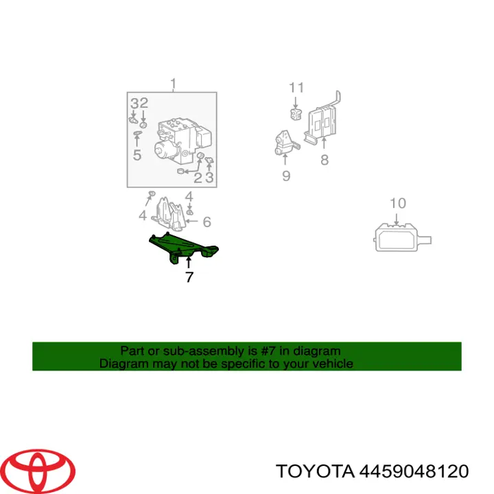 4459048120 Toyota 