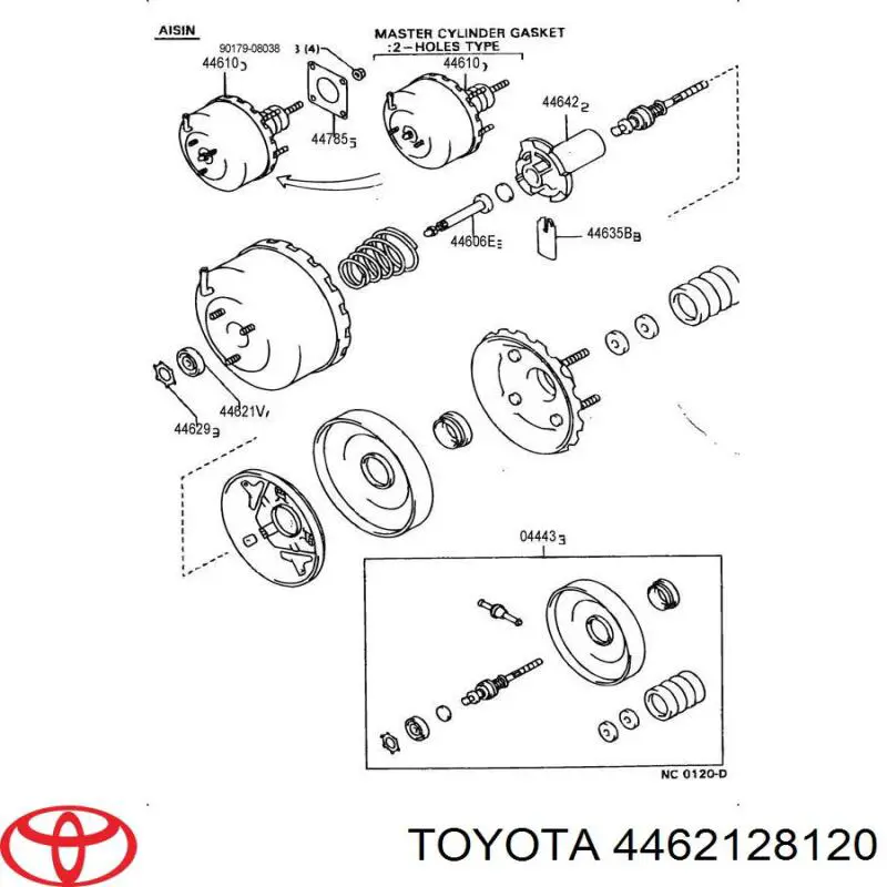 4462128120 Toyota 