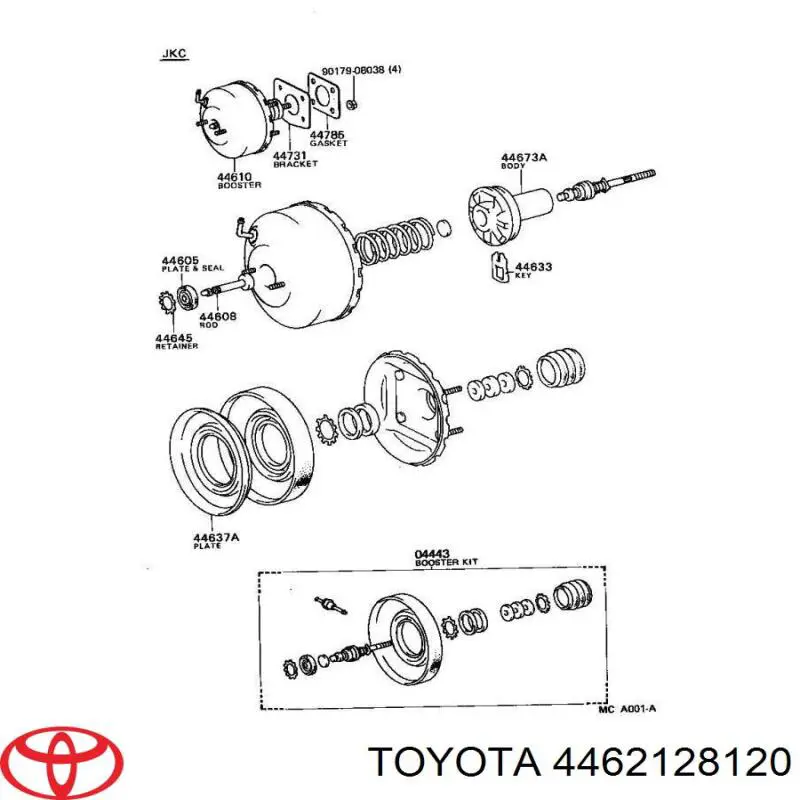  Toyota 4462128120 цена, от 2.97 USD
