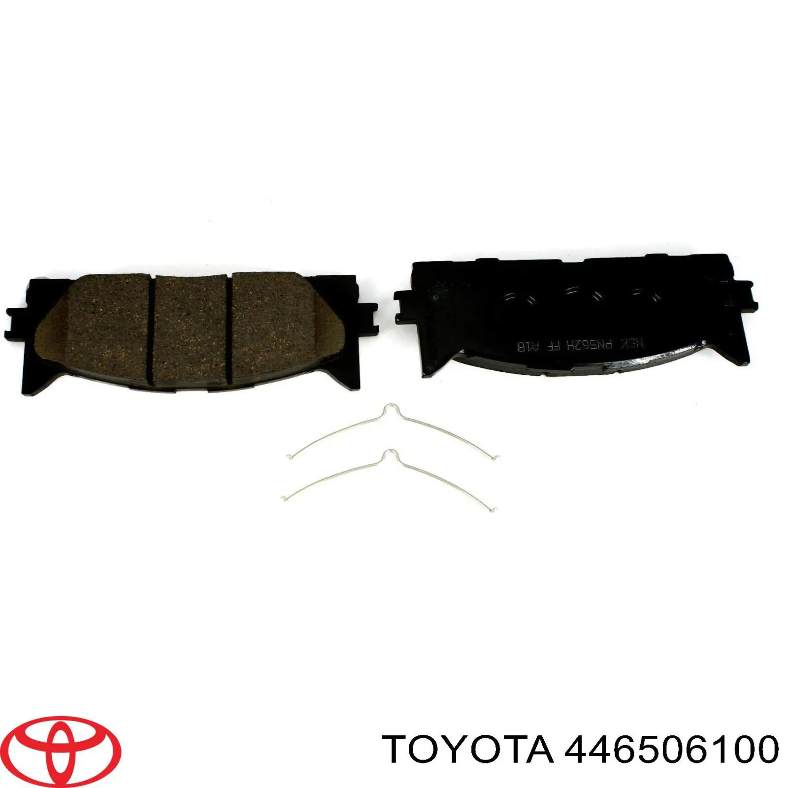 Передние тормозные колодки 446506100 Toyota