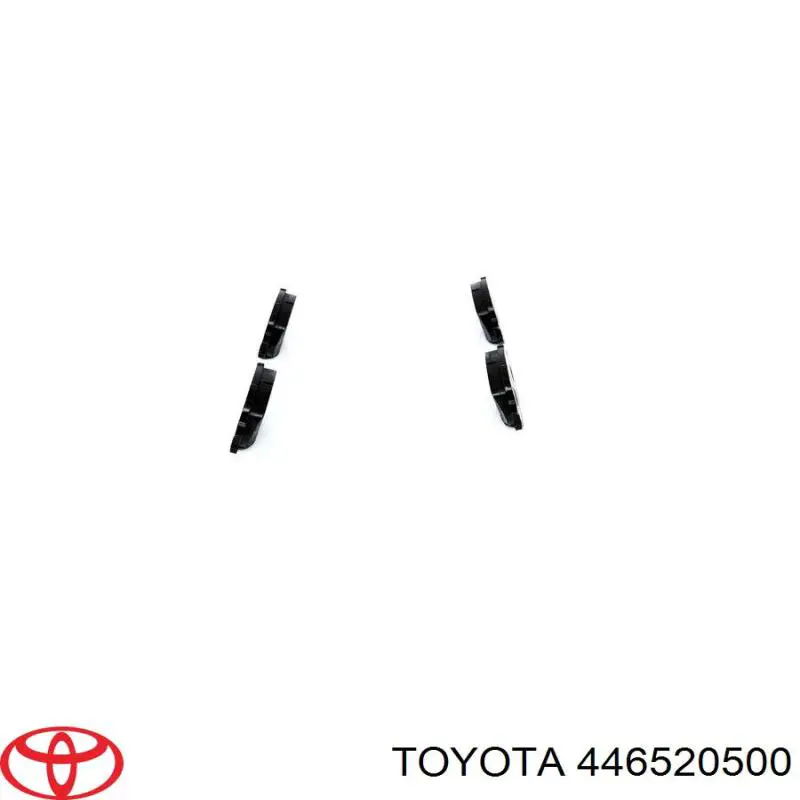 Передние тормозные колодки 446520500 Toyota