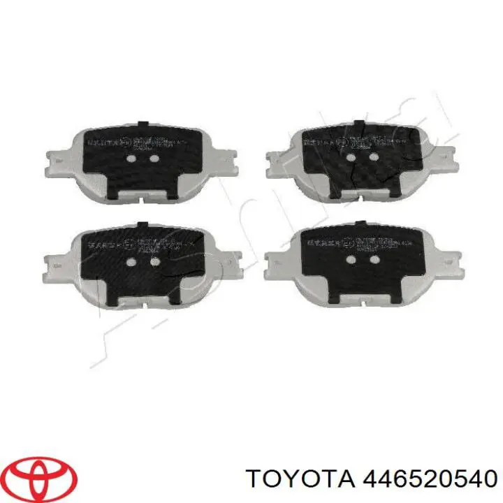 446520540 Toyota передние тормозные колодки