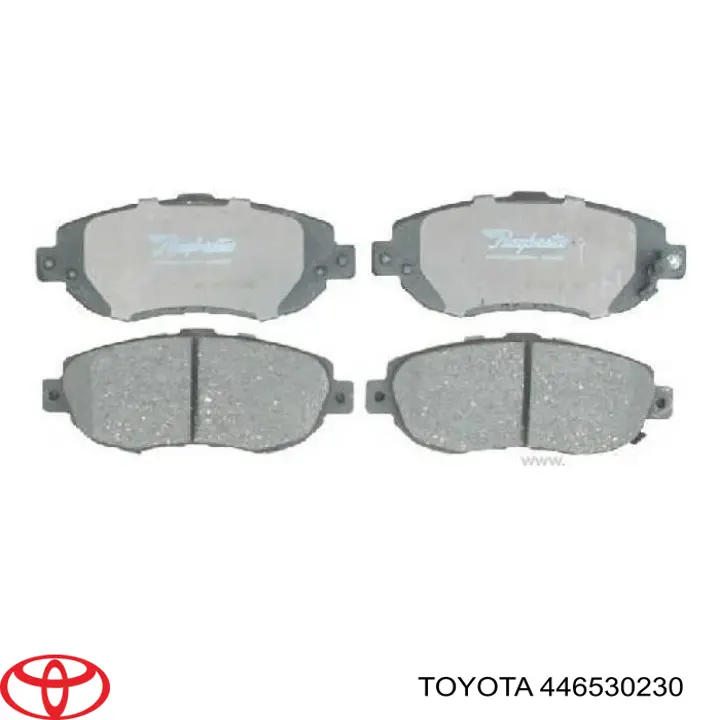 Передние тормозные колодки 446530230 Toyota